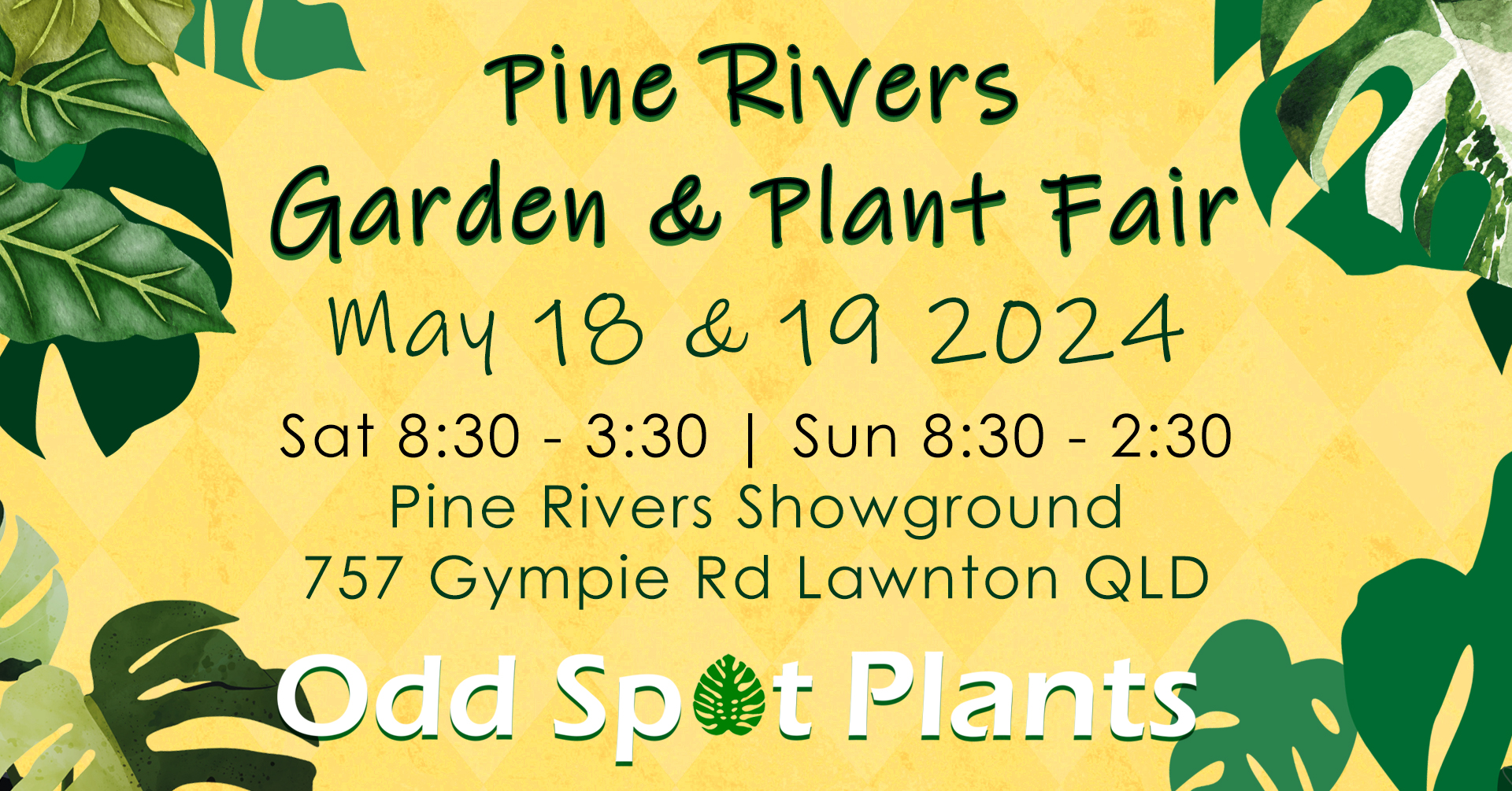 Pine Rivers Garden & Plant Fair - May 18th & 19th 2024